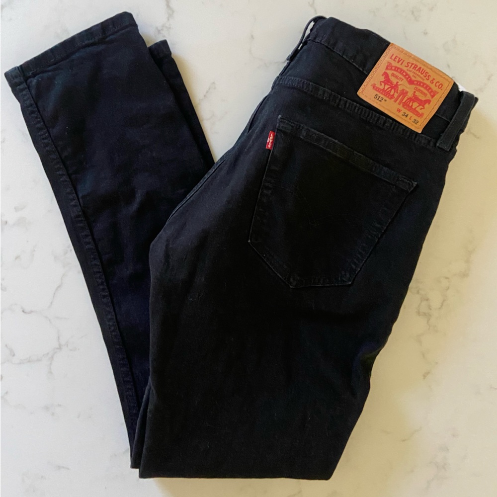 Levi’s black washed 34x32